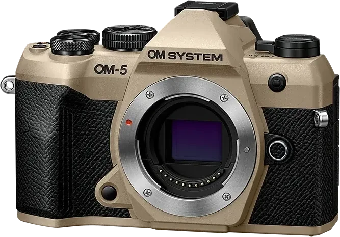 OM System OM-5 Mark II Sand beige Body