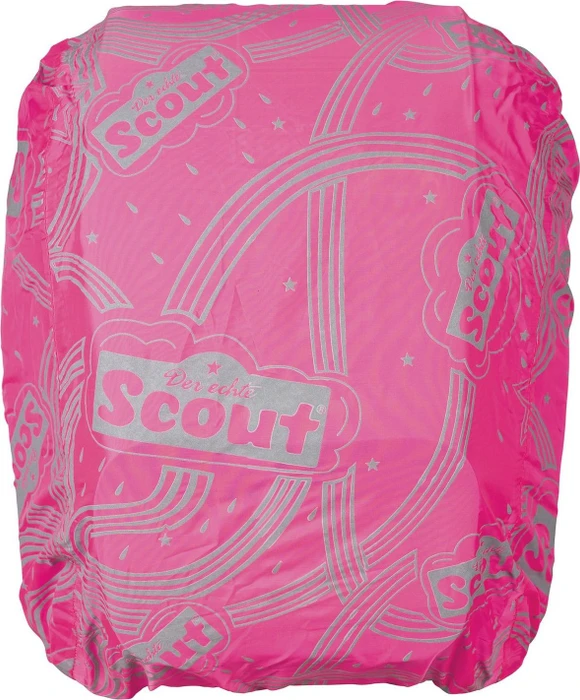 Scout Neon Safety Cape pink