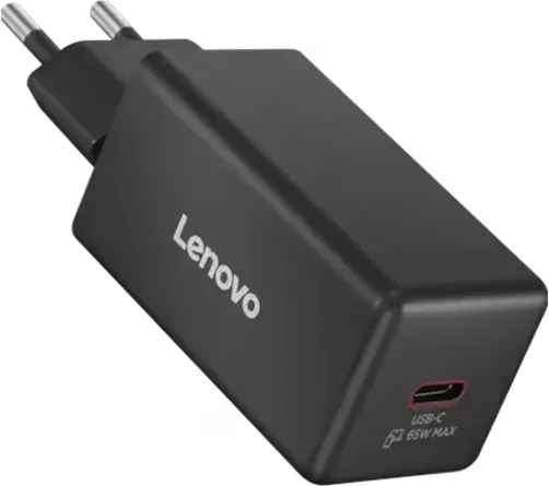 Lenovo Mini USB-C-GaN-Ladegerät 65W schwarz