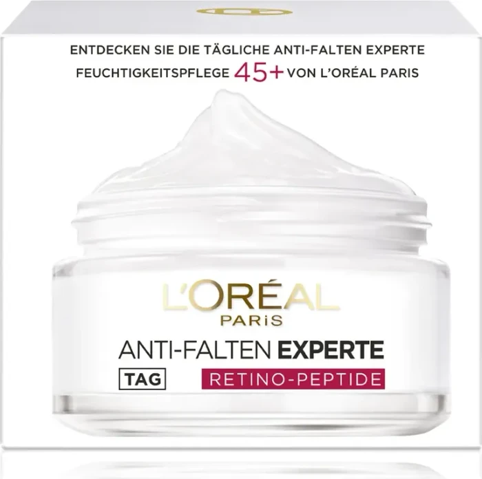 L'Oréal Anti-Falten Experte 45+ Retino-Peptide Feuchtigkeits-Pflege Tag, 50ml