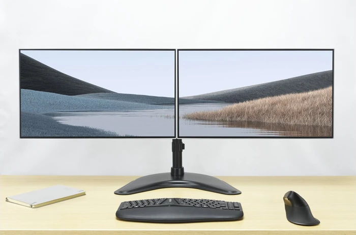 Kensington SmartFit Ergo Freistehender Dual Monitorarm schwarz