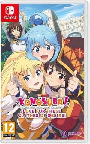Konosuba - God's Blessing on this Wonderful World! Love for these Clothes of Desire! (Switch)