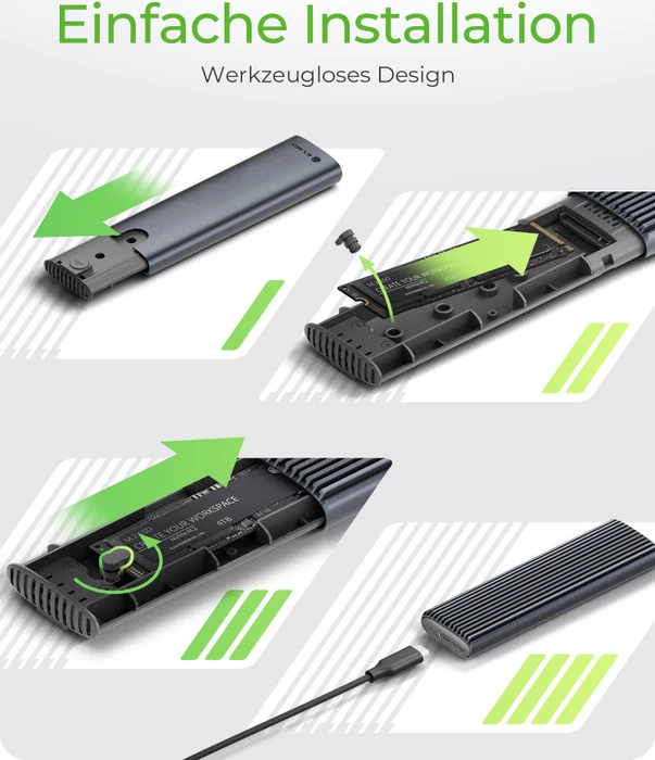 RaidSonic IB-1808MCT-CU31, USB-C 3.1