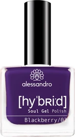 Alessandro Hybrid Soul Gel Nagellack 135 blackberry, 8ml