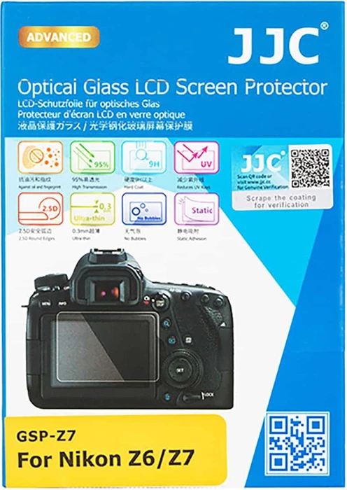 JJC Displayschutzglas für Z 7/Z 6