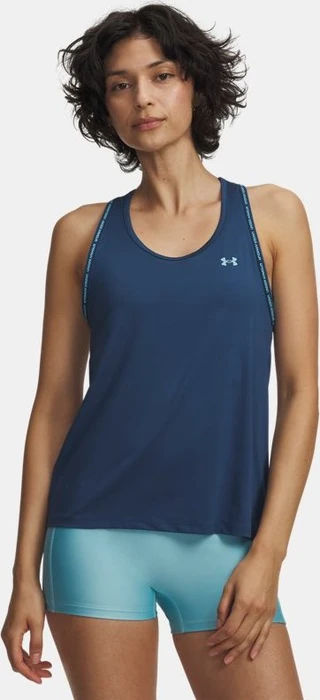 Under Armour Mesh Tank Top Funktionsshirt ärmellos wham blue/blue haze (Damen)