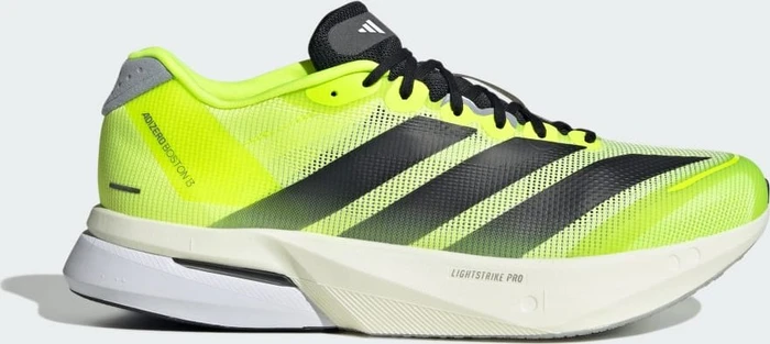 adidas Adizero Boston 13 lucid lemon/core black/halo silver (Herren)