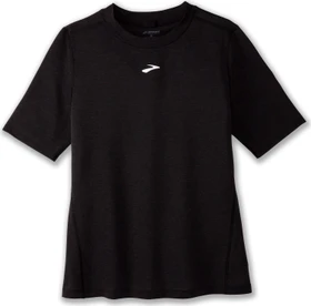 Brooks High Point Laufshirt kurzarm schwarz (Damen)