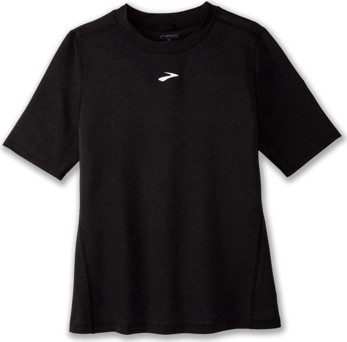 Brooks High Point Laufshirt kurzarm schwarz (Damen)