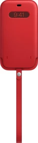 Apple Lederhülle mit MagSafe für iPhone 12 Pro Max (PRODUCT)RED