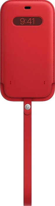 Apple Lederhülle mit MagSafe für iPhone 12 Pro Max (PRODUCT)RED