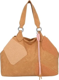 fritzi aus Preußen Izzy Medium Limited Happy Flocked Shopper soft chestnut