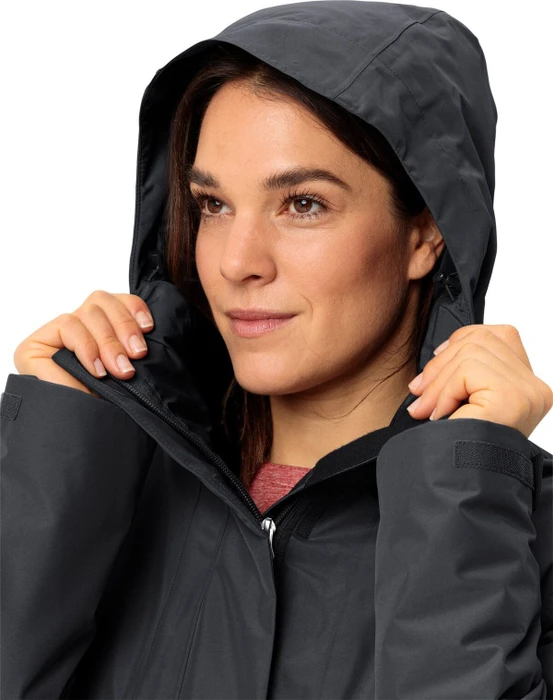 Vaude Rosemoor Padded II Funktionsjacke phantom black (Damen)
