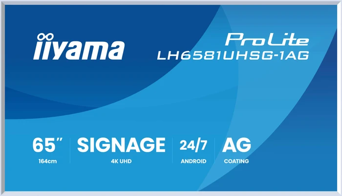 iiyama ProLite LH6581UHSG-1AG, 64.5"