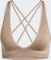 adidas Workout Essentials Knit Light Support Sport-BH chalky brown (Damen) Vorschaubild