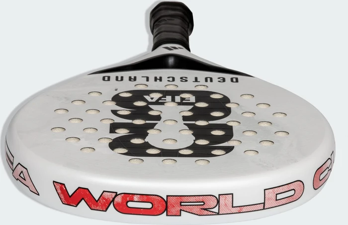 adidas GER OLP WC2026 Padel-Tennisschläger white/carbon/solar red/yellow
