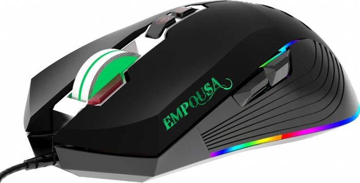 Inca IMG-347 RGB Gaming Mouse schwarz, USB