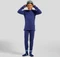 Odlo Active Warm Eco Funktionsshirt langarm skipper blue. (Junior) Vorschaubild