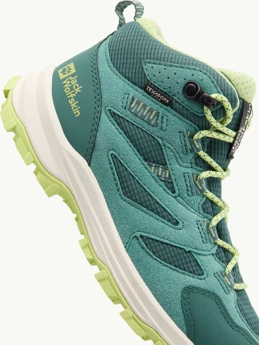 Jack Wolfskin Vojo Tour Texapore Mid jade green (Junior)
