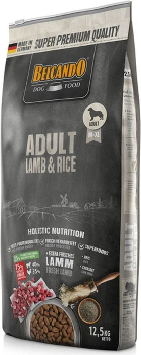 Belcando Adult Lamb & Rice, 12.50kg