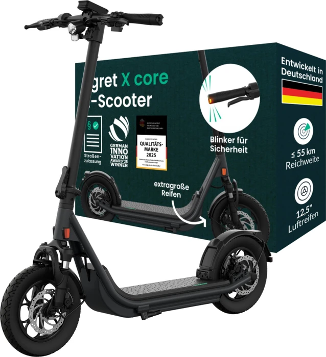 Egret X Core Elektro-Roller 20km/h