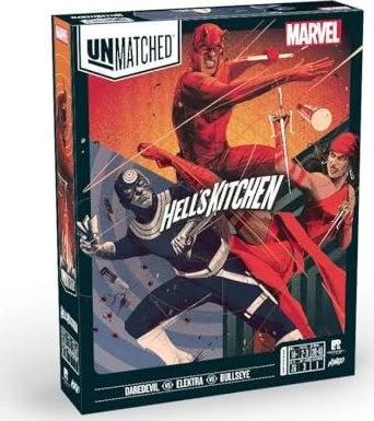 Unmatched: Marvel: Hell's Kitchen: Daredevil vs. Elektra vs. Bullseye