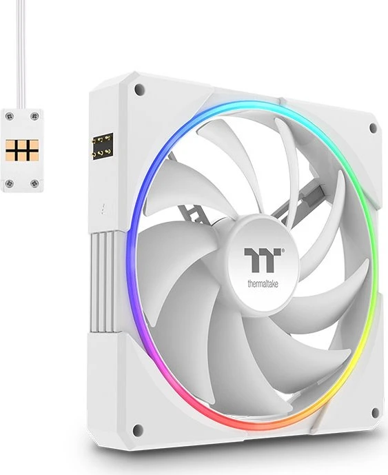 Thermaltake TS140 EX RGB, weiß, 140mm, 3er-Pack