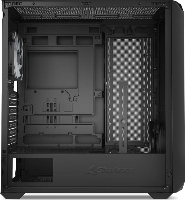 Sharkoon AK2 RGB Black, Glasfenster