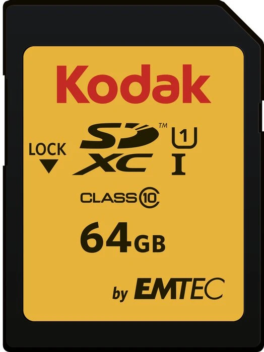 Kodak 650X R95/W90 64GB, UHS-I U3, Class 10