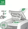 Leitz IQ Autofeed Office Pro 600 P5, 2x15mm, weiß/grau Vorschaubild