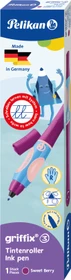 Pelikan griffix 3 Tintenroller (Patrone) sweet berry, Rechtshänder, Faltschachtel