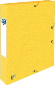 Oxford Top File+ Sammelbox, 40mm, A4, gelb, 9er-Pack