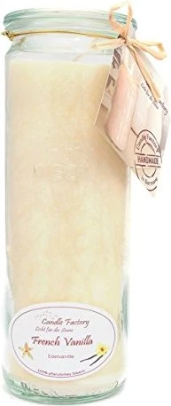 Candle Factory Big Jumbo Duftkerze french vanilla, 1 Stück