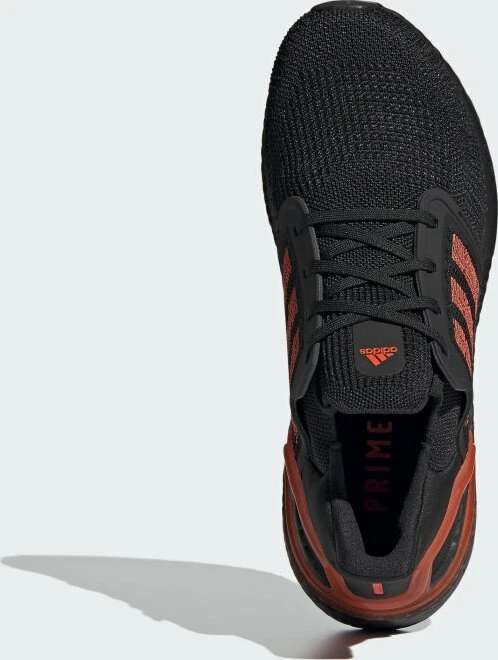adidas Ultraboost 20 core black/solar red (Herren)