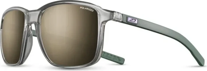 Julbo Creek durchscheinend glänzend-grau durchscheinend-grün/spectron hd 3 polarized