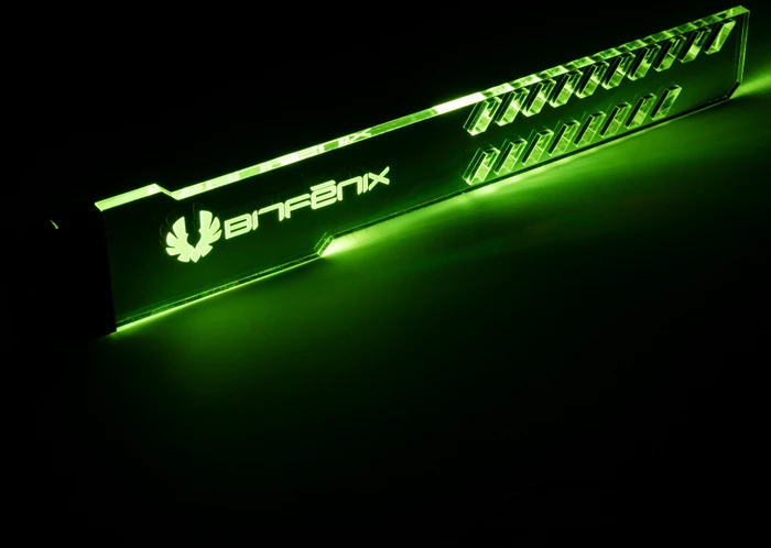 BitFenix Alchemy 3.0 Addressable RGB GPU Bracket, Grafikkarten-Halterung 1-fach