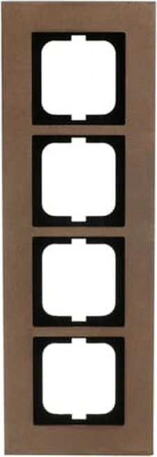 Busch-Jaeger Carat Abdeckrahmen 4-fach Rahmen, bronze