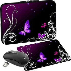 Pedea Design neopren purple butterfly 15.6" Schutzhülle