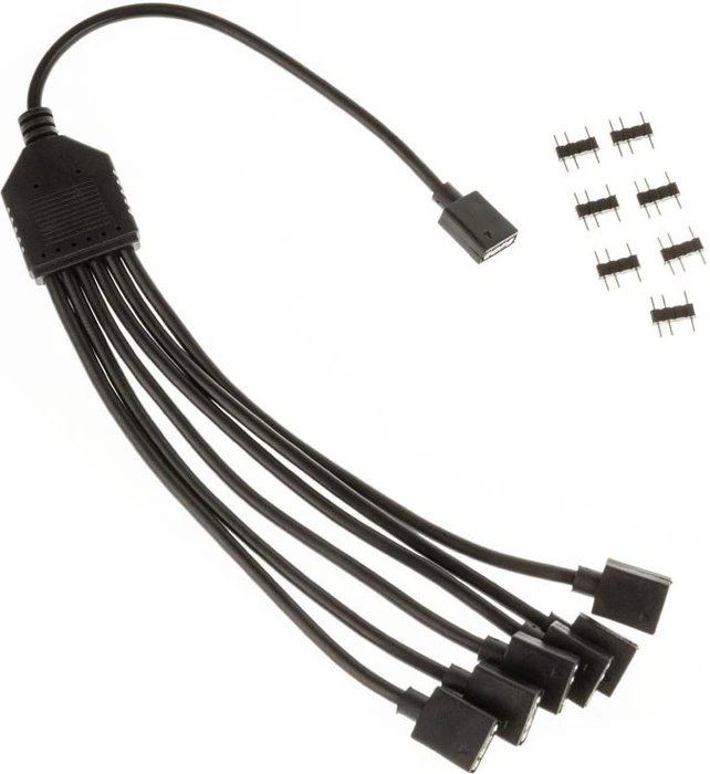 Kolink 1-auf-6 ARGB Splitter-Kabel, 6-fach, 30cm