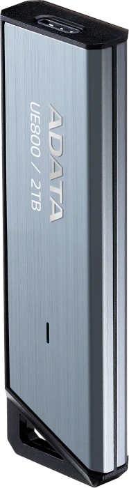 ADATA UE800 2TB silber, USB-C, USB 3.2 Gen 2×1
