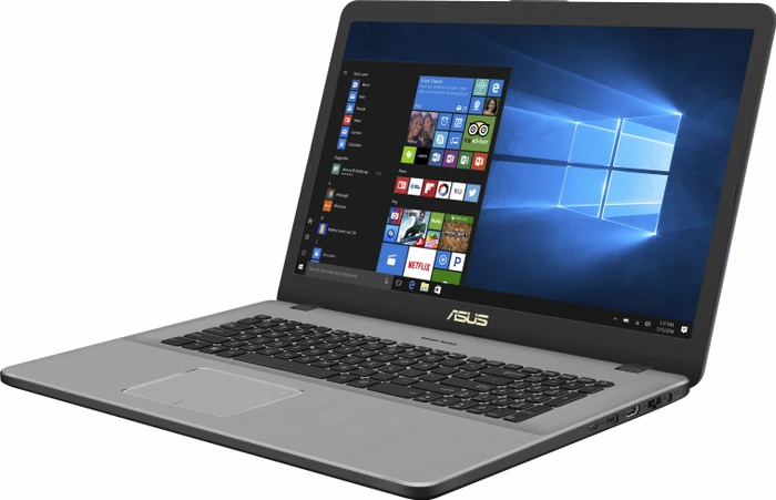 ASUS VivoBook Pro 17 N705FD-GC012T, Star Grey, Core i7-8565U, 8GB RAM, 256GB SSD, 1TB HDD, GeForce GTX 1050, DE