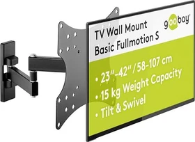 Wentronic Goobay TV-Wandhalterung Fullmotion S2