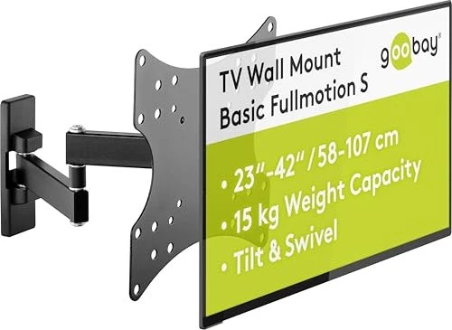 Wentronic Goobay TV-Wandhalterung Fullmotion S2
