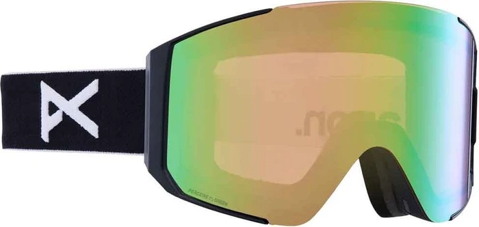 Anon Sync black/perceive variable green + Ersatzglas perceive cloudy pink