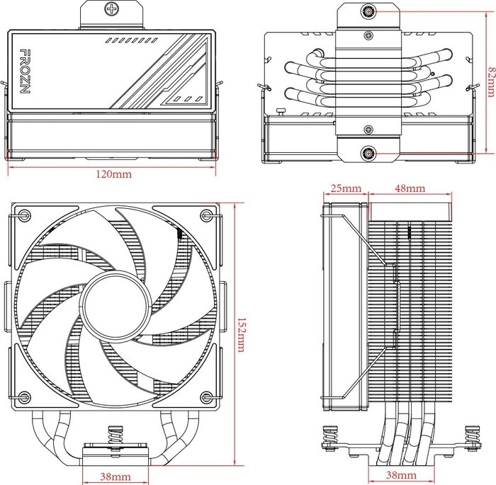 ID-Cooling Frozn A410 Black