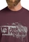Jack Wolfskin Brand T-Shirt kurzarm wood amaranth (Herren) Vorschaubild