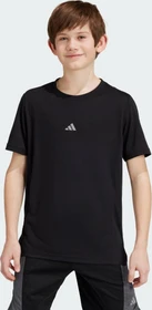 adidas Training Aeroready Funktionsshirt kurzarm black/reflective silver (Junior)