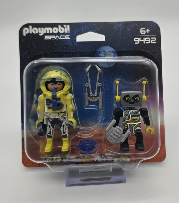 playmobil Space Duo Pack Astronaut und Roboter