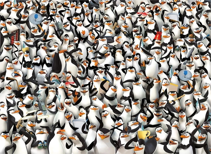Clementoni Impossible The Penguins from Madagascar