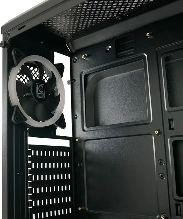 LC-Power Gaming 703B Quad Luxx, Glasfenster